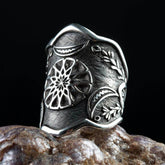 Resurrection Ertugrul Osman Bey Silver Zihgir Ring for men (3)